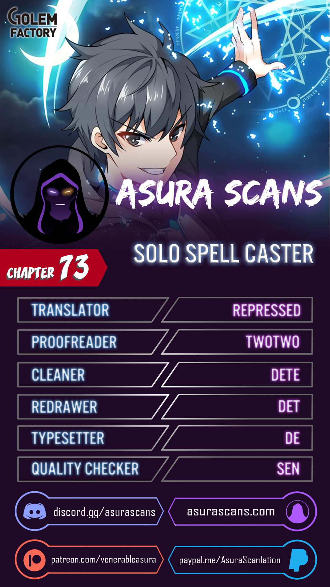 Solo Spell Caster Chapter 73 1